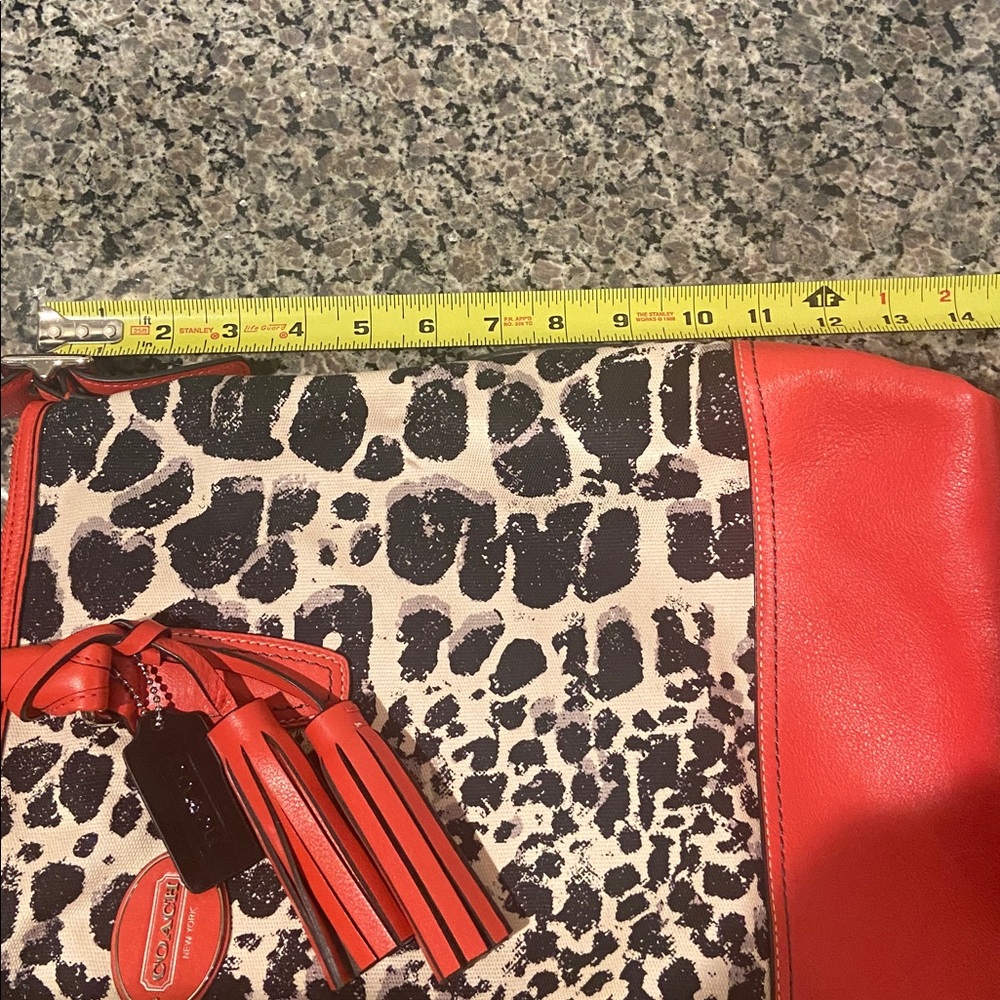 Coach EUC HTF Legacy Ocelot Large Tote - Picture 16 of 17